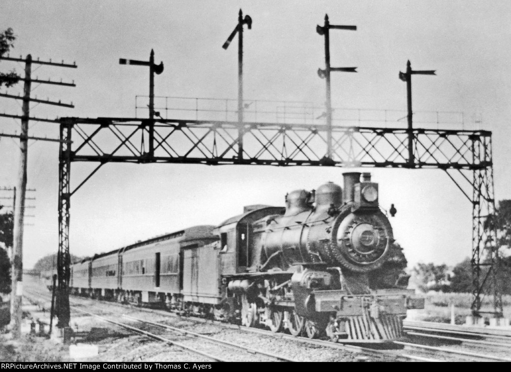 PRR "Atlantic," 4-4-2, c. 1900